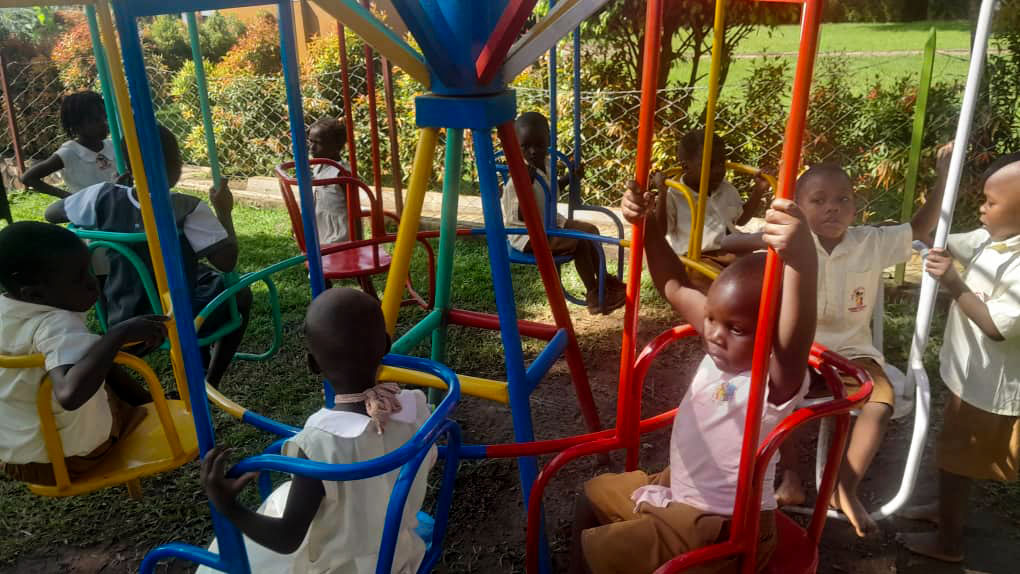 Day Care program - children playing and learning in safe environment